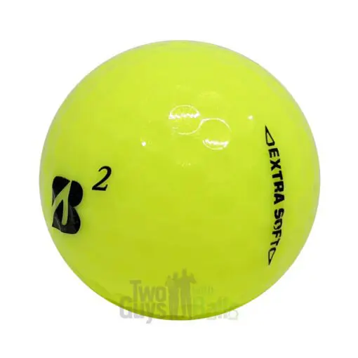bridgestone extra soft yellow used golf balls