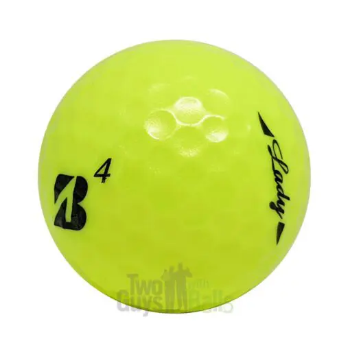 bridgestone lady yellow used golf balls
