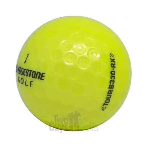 bridgestone tour b330rx yellow used golf balls