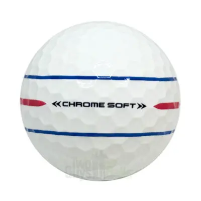 Used Callaway Chrome Soft 360 Triple Track Golf Balls
