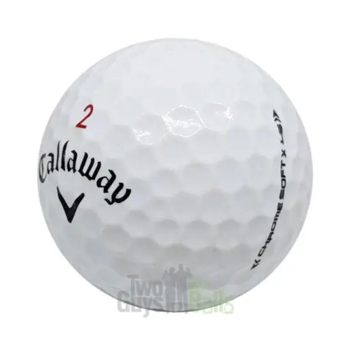 callaway chrome soft x ls used golf balls
