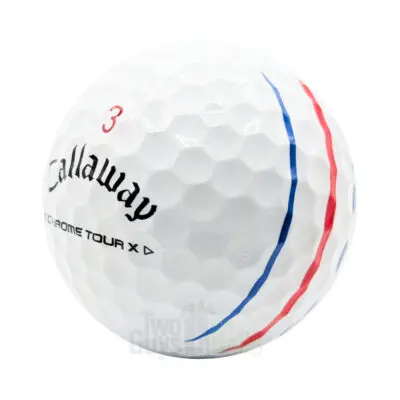 callaway chrome tour x triple track used golf balls