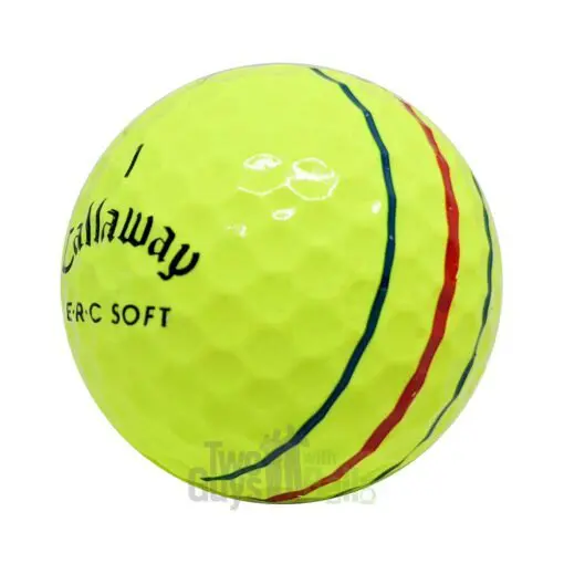 callaway erc soft yellow used golf balls