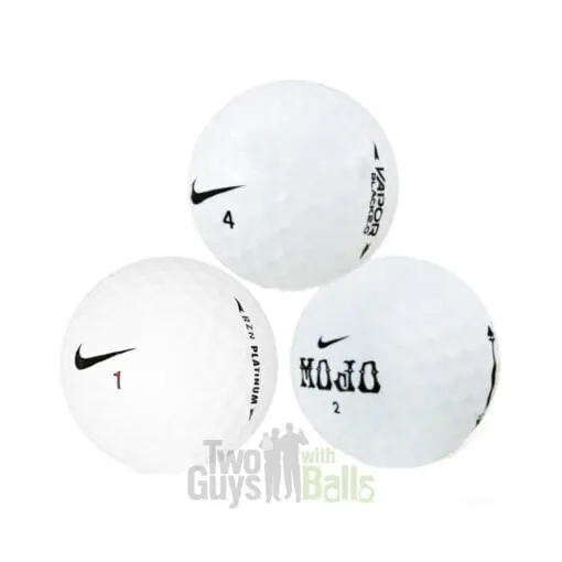 nike used golf balls