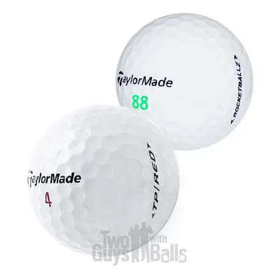 taylormade used golf balls mix