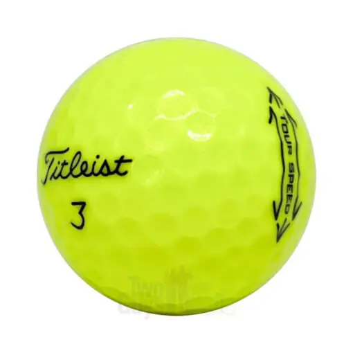 titleist tour speed yellow used golf balls