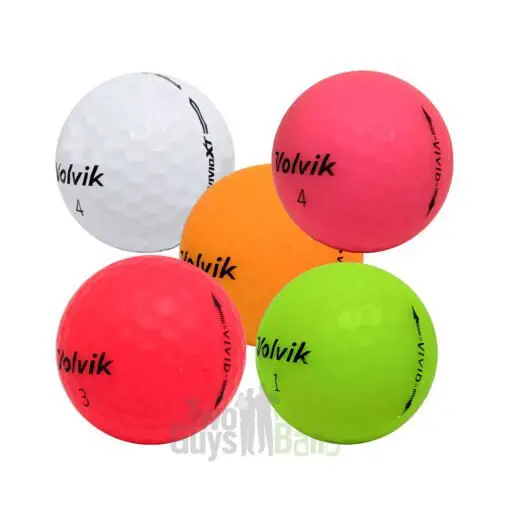 volvik vivid used golf balls