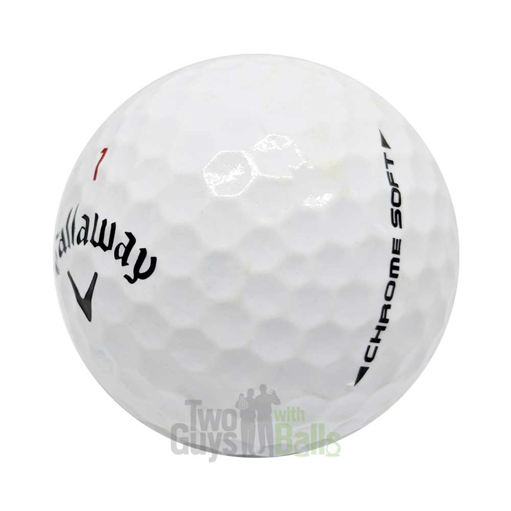 Used Callaway Chrome Soft Golf Balls | Two Guys with Balls