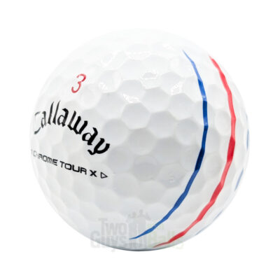 callaway chrome tour x triple track used golf balls