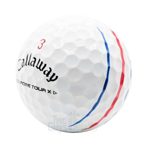 callaway chrome tour x triple track used golf balls