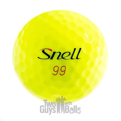 Snell MTB Red Yellow Used Golf Balls Two Guys with Balls